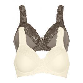 Kicsinyítő melltartó (2 db-os csomag) bonprix