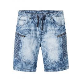 Belebújós farmer bermuda Regular Fit bonprix