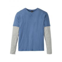 2-az-1-ben hosszú ujjú póló Regular Fit bonprix
