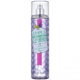 Bath & Body Works Apple Blossom & Lavender testápoló spray nőknek 236 ml
