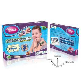 Fiús Kicsi TyToo Csillámtetoválás Szett