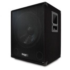 Ibiza aktív 38 cm-es PA subwoofer, bi-amp, 800 W